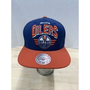 Edmonton Oilers Mitchell & Ness Vintage Hockey NHL Snapback Hat Cap